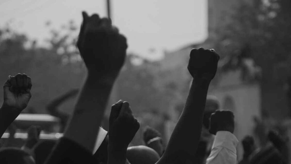 Protest justly for justice