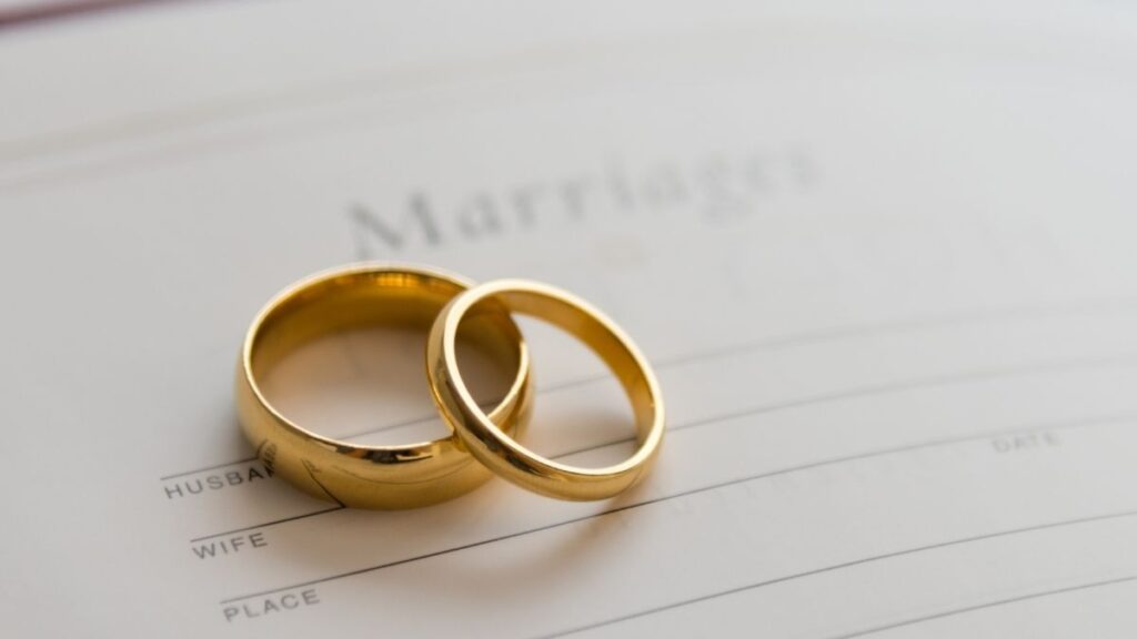 Secret marriages