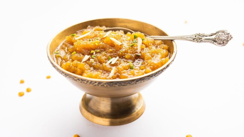 Sharing Halwa in Return